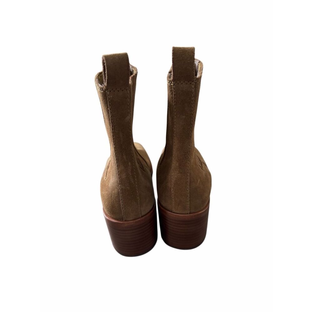 Dolce‎ Vita Women's Irnie Snip-Toe Tailored Booties 9.5 Leather Block Heel NEW - Picture 6 of 8